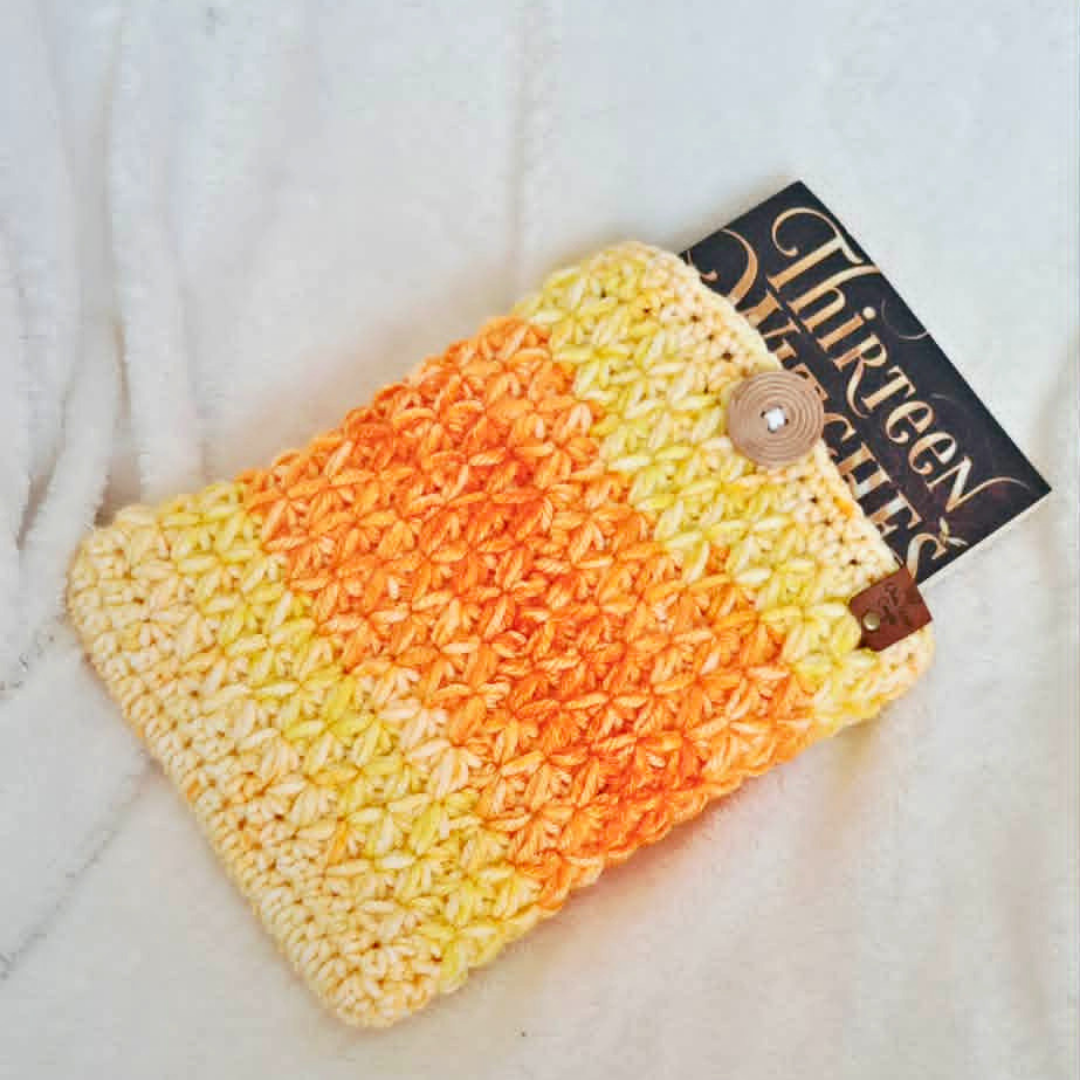 Crochet Kindle Sleeve | Handmade Book Sleeve | E-Reader Cover | Crochet Book Protector | Book Lover Gift
