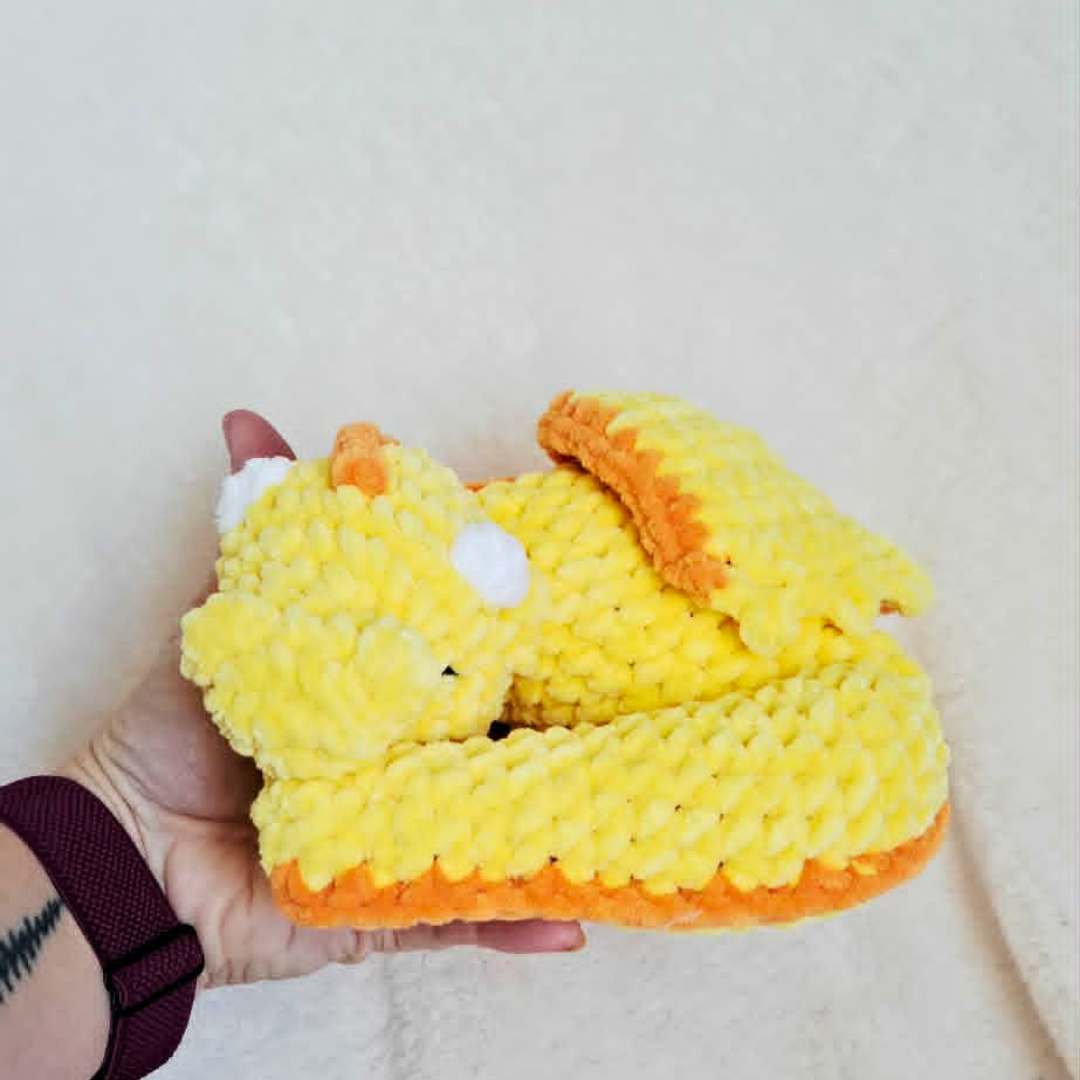 Crochet Sleeping Dragon Plush | Handmade Dragon Plushie | Fantasy Dragon Stuffed Animal | Cute Dragon Gift | Crochet Fantasy Plush