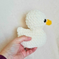 Crochet Rubber Duck Plush | Handmade Duck Stuffed Animal | Cute Chunky Duck Plushie | Yellow or White Duck | Duck Lover Gift