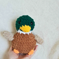Chunky Crochet Mallard Duck Plush | Handmade Mallard Plushie | Chubby Duck Stuffed Animal | Crochet Bird Gift | Duck Lover Gift