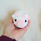 Mini Crochet Cow Plush | Handmade Cow Stuffed Animal | Tiny Farm Animal Plushie | Cute Pocket Cow | Cow Lover Gift