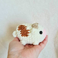 Mini Crochet Cow Plush | Handmade Cow Stuffed Animal | Tiny Farm Animal Plushie | Cute Pocket Cow | Cow Lover Gift