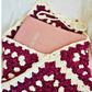 Large Crochet Book Sleeve | Handmade Book Cozy | Bible Cover | Book Pouch for Large Books | Book Lover Gift