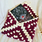 Large Crochet Book Sleeve | Handmade Book Cozy | Bible Cover | Book Pouch for Large Books | Book Lover Gift