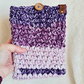 Crochet Kindle Sleeve | Handmade Book Sleeve | E-Reader Cover | Crochet Book Protector | Book Lover Gift