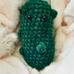 Crochet Pickle Plush | Cute Pickle Stuffed Animal | Funny Food Plushie | Pickle Keychain | Handmade Amigurumi | Pickle Lover Gift