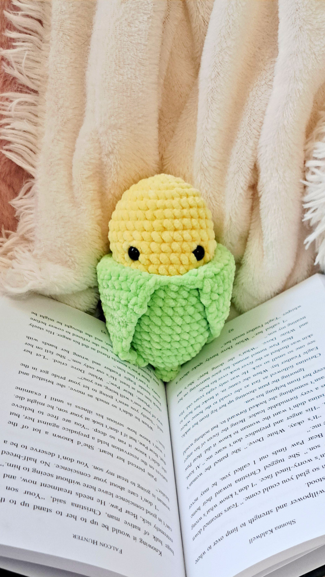 Crochet Corn Plush | Cute Corn Stuffed Animal | Handmade Food Plushie | Kawaii Vegetable Plush | Corn Lover Gift