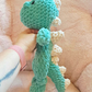 Mossy Snuggle Dino Lovey – A Gentle Guardian of Cozy Moments