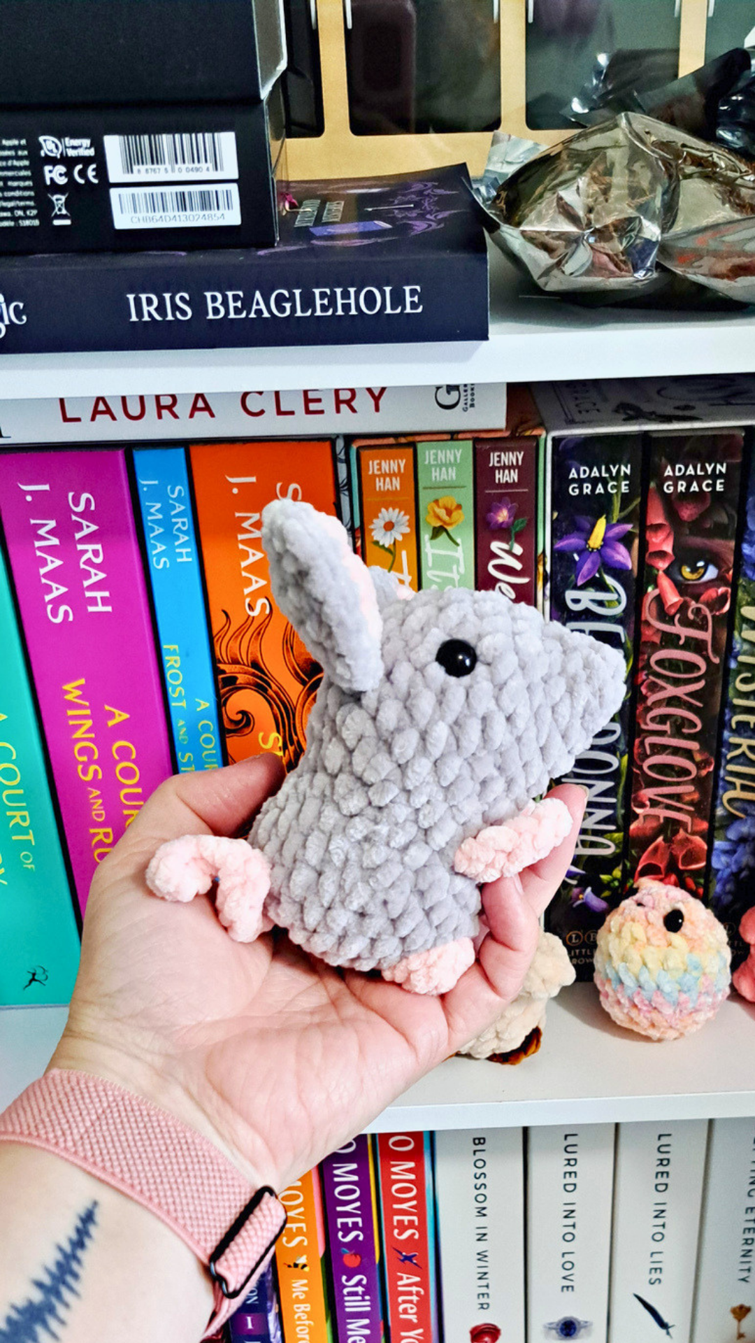 Crochet Mouse Plush | Cute Gray Mouse Stuffed Animal | Handmade Mouse Plushie | Soft Amigurumi Mouse | Mouse Lover Gift