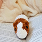 Crochet Guinea Pig Plush | Handmade Guinea Pig Stuffed Animal | Soft Chenille Plushie | Guinea Pig Lover Gift | Small Animal Plush