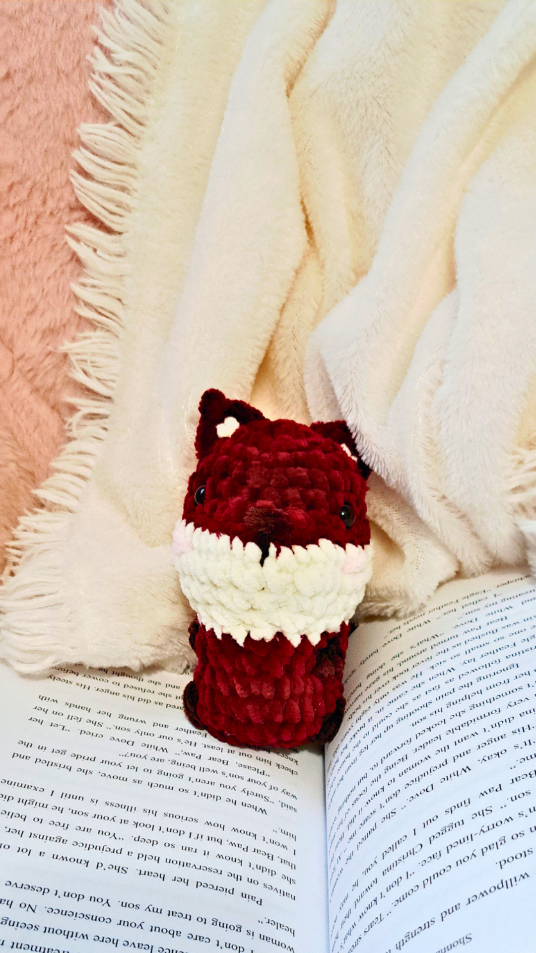 Crochet Fox Plush | Handmade Woodland Fox Stuffed Animal | Soft Chenille Plushie | Forest Animal Gift | Cute Fox Lover Gift