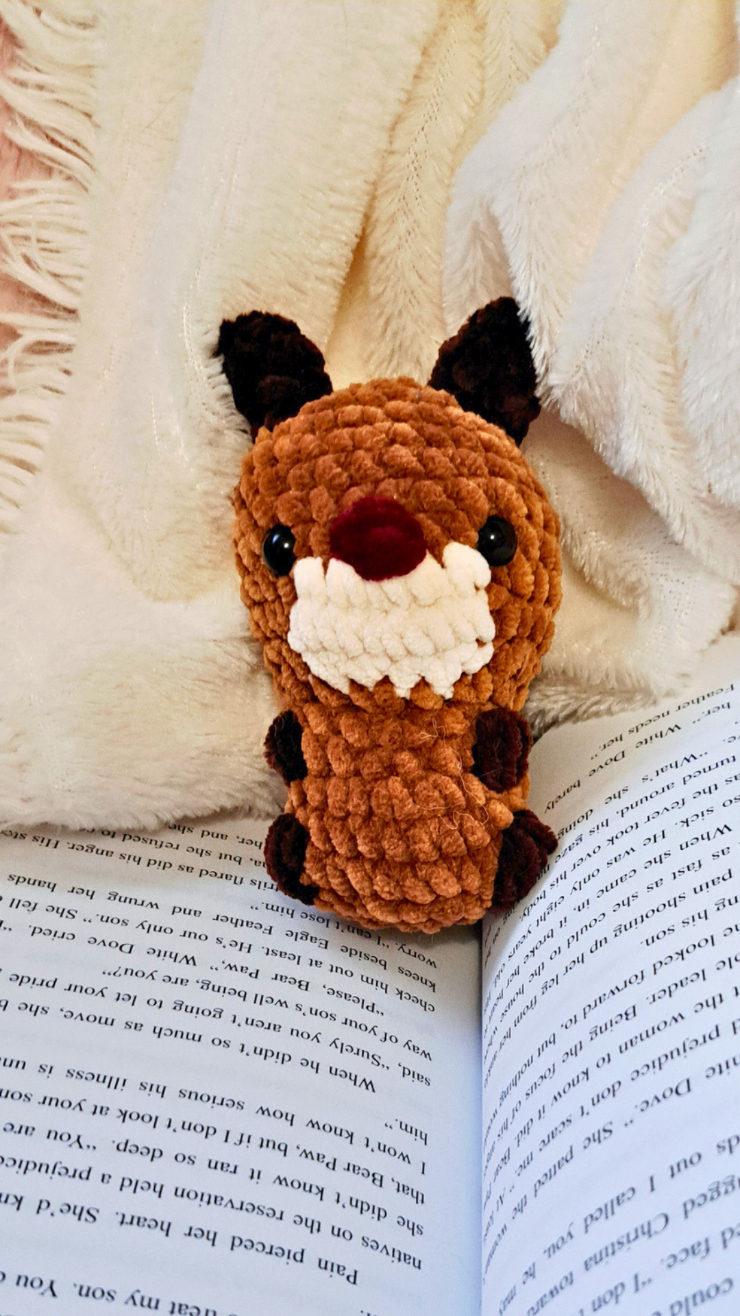 Crochet Reindeer Plush | Handmade Woodland Reindeer | Soft Chenille Stuffed Animal | Christmas Plushie | Winter Woodland Gift