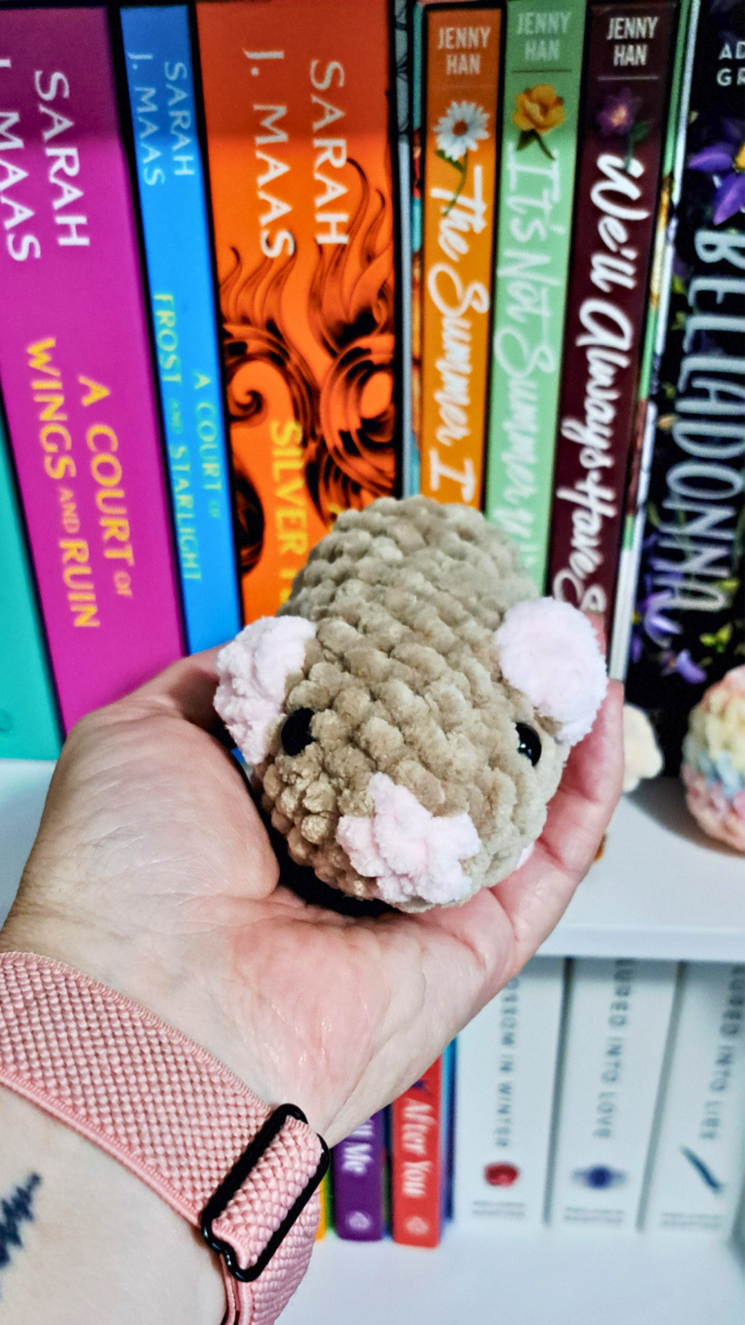 Mini Crochet Mouse Plush | Tiny Mouse Stuffed Animal | Handmade Mouse Plushie | Cute Amigurumi Mouse | Small Animal Gift
