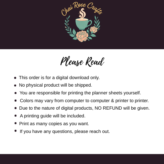 Fall Reading Journal | Digital Download (8.5x11, A4, A5)