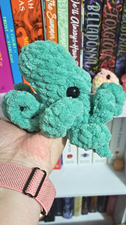 Crochet Octopus Plush | Chunky Ocean Animal Plushie | Handmade Stuffed Octopus | Cute Sea Creature Gift | Soft Amigurumi