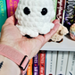 Crochet Ghost Plush | Cute Halloween Ghost | Chunky Ghost Plushie | Spooky Season Decor | Handmade Halloween Plush