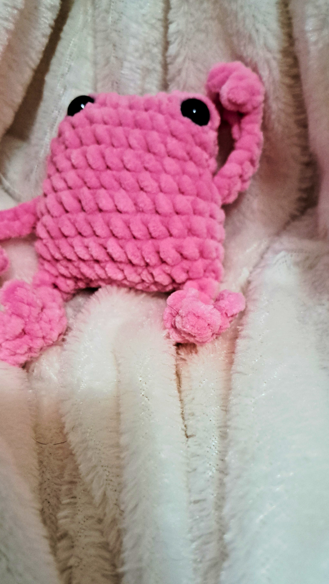 Mini Leggy Frog Crochet Plush | Tiny Frog Plushie | Cute Frog Stuffed Animal | Handmade Frog Gift | Pocket Frog