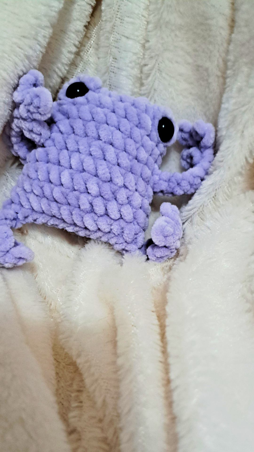 Mini Leggy Frog Crochet Plush | Tiny Frog Plushie | Cute Frog Stuffed Animal | Handmade Frog Gift | Pocket Frog