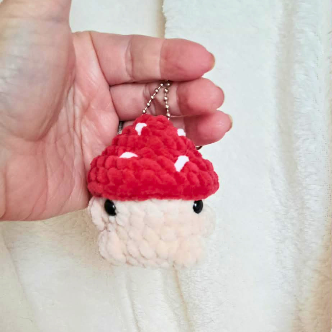 Chonky Mushroom Boy Crochet Plushie