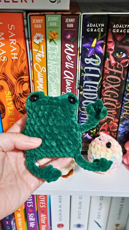 Mini Leggy Frog Crochet Plush | Tiny Frog Plushie | Cute Frog Stuffed Animal | Handmade Frog Gift | Pocket Frog