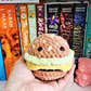 Chubby Burger Crochet Plush | Cute Hamburger Plushie | Food Plush | Kawaii Crochet Food | Handmade Amigurumi | Foodie Gift