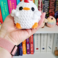 Chubby Chicken Crochet Plush | Mini Chicken Plushie | Cute Farm Animal | Chicken Lover Gift