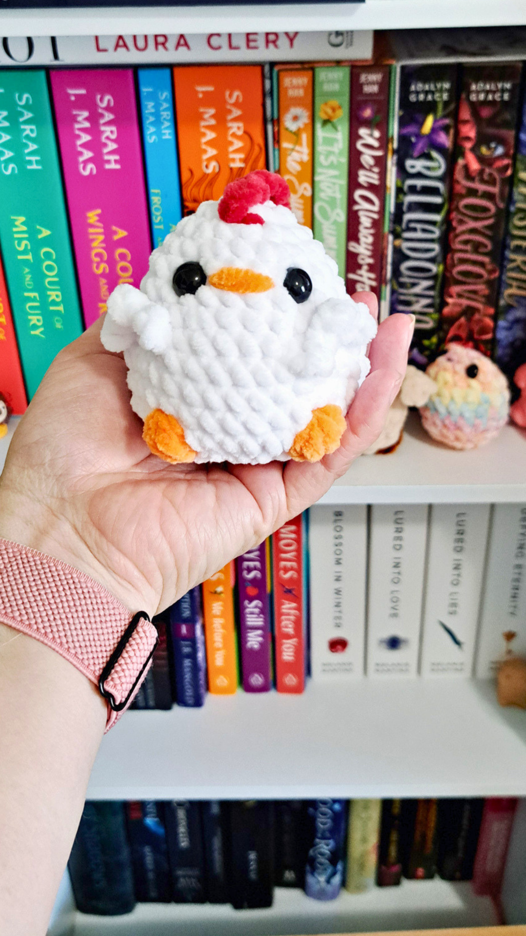 Chubby Chicken Crochet Plush | Mini Chicken Plushie | Cute Farm Animal | Chicken Lover Gift
