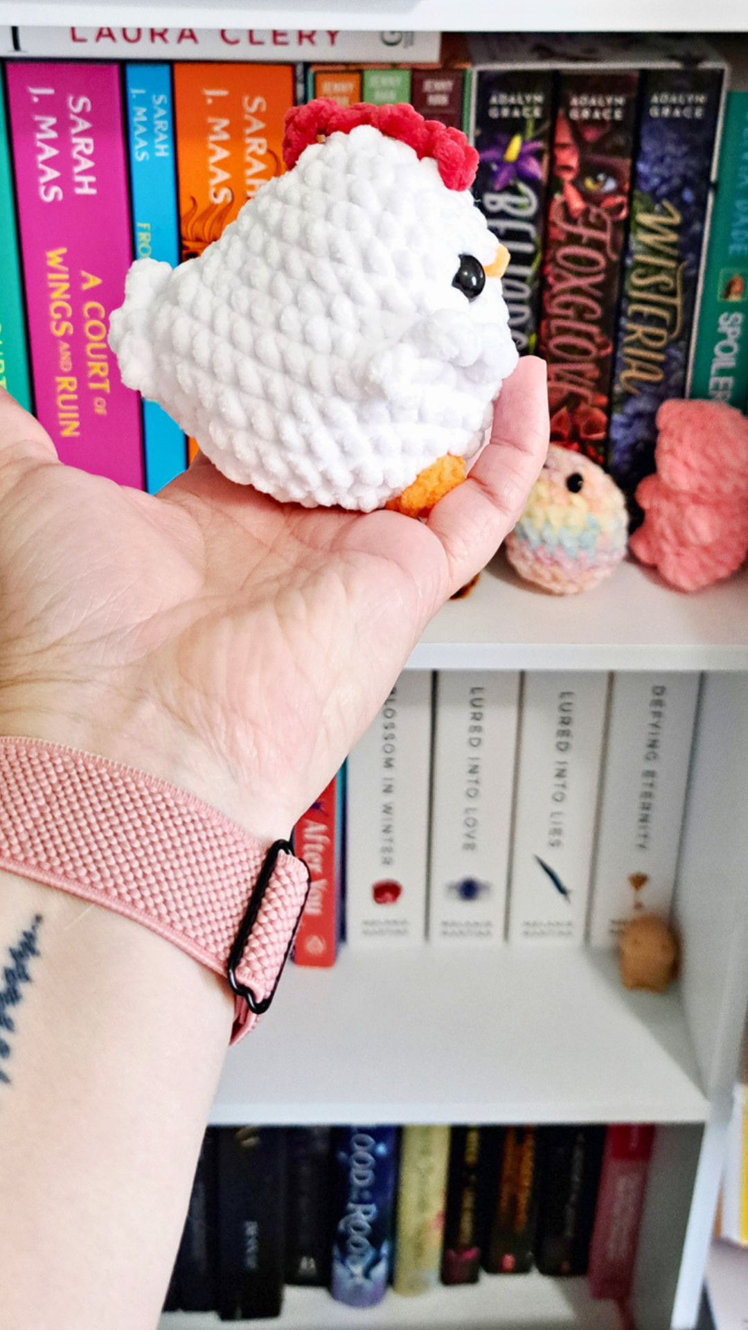 Chubby Chicken Crochet Plush | Mini Chicken Plushie | Cute Farm Animal | Chicken Lover Gift