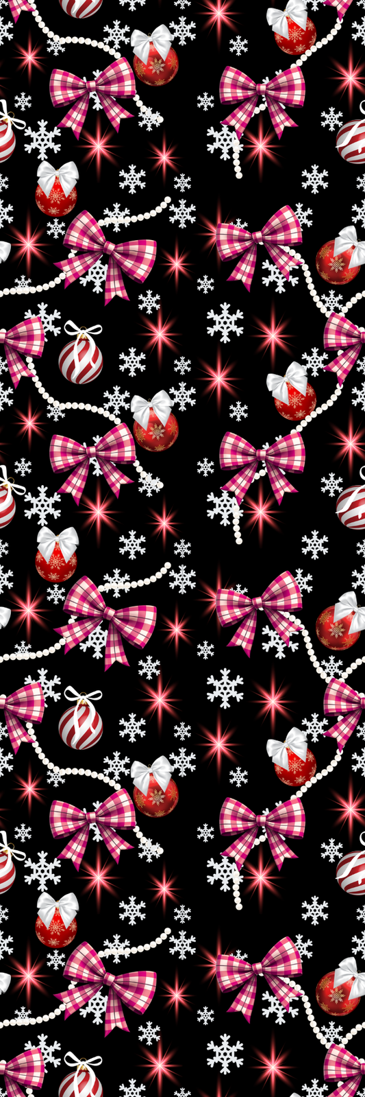 Red Bow Christmas Bookmark | 2x8 Holiday Bookmark | Christmas Book Lover Gift | Stocking Stuffer | Festive Reading Accessory