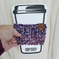Crochet Cup Cozy | Reusable Coffee Cup Sleeve | Handmade Coffee Cozy | Crochet Drink Sleeve | Gift for Coffee Lover