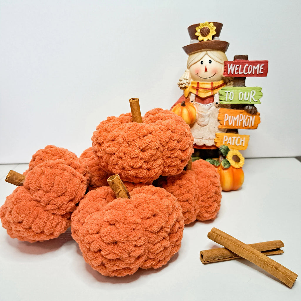 Plush Pumpkins – Soft & Cozy Fall Decor