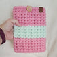 Crochet Kindle Sleeve | Handmade Book Sleeve | E-Reader Cover | Crochet Book Protector | Book Lover Gift